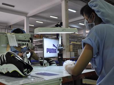 puma manufacturing